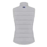 Gilet zippé entièrement recyclé Evoke Hybrid Eco Softshell pour femme, coupe-vent et gris des Kansas City Chiefs