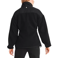 Women's DKNY Sport  Black Kansas City Chiefs Drew Mixed Media Full-Zip Jacket