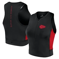 Débardeur de sport ajusté Fanatics pour femmes, noir, Kansas City Chiefs Studio