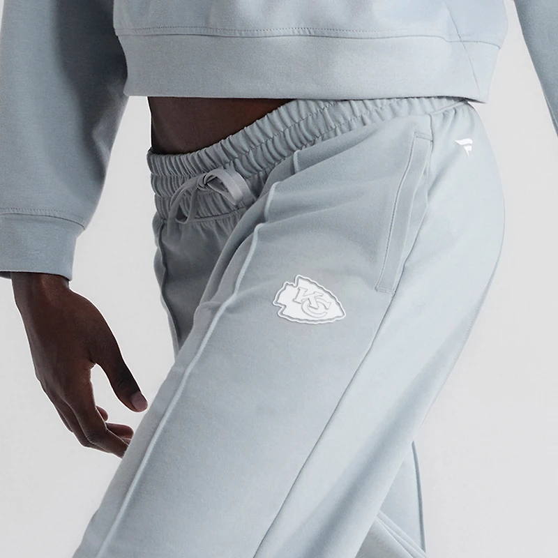 Women's Fanatics Blue Kansas City Chiefs Clutch Tri-Blend Pants