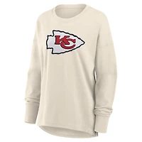 Women's Fanatics Cream Kansas City Chiefs Dove Legacy Long Sleeve T-Shirt