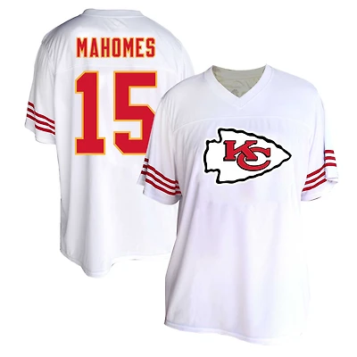 Women's Fanatics Patrick Mahomes White Kansas City Chiefs Plus Fashion Jersey