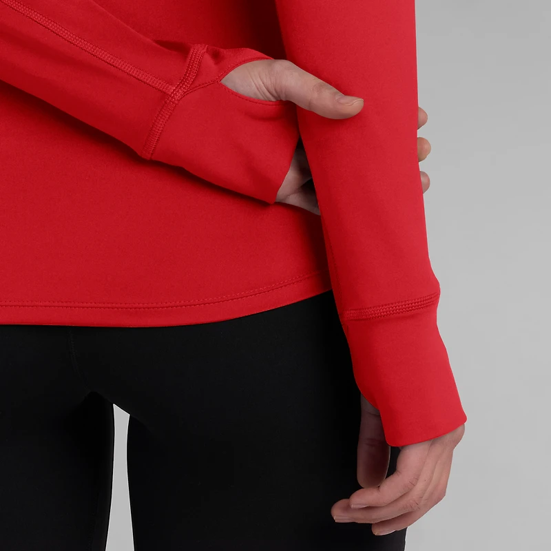 Veste zippée quart de tour Elements des Kansas City Chiefs Fanatics pour femme, rouge
