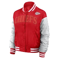 Women's Fanatics  Red Kansas City Chiefs Elements Wave Full-Snap Jacket