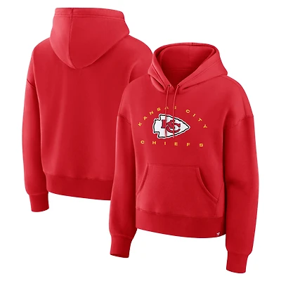 Sweat à capuche rouge pour femmes Fanatics, receveur éligible des Chiefs de Kansas City, Legacy