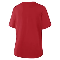 Women's Fanatics Red Kansas City Chiefs Essential Legacy T-Shirt