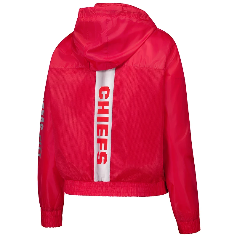 Veste à capuche entièrement zippée pour femme Fanatics Red Kansas City Chiefs