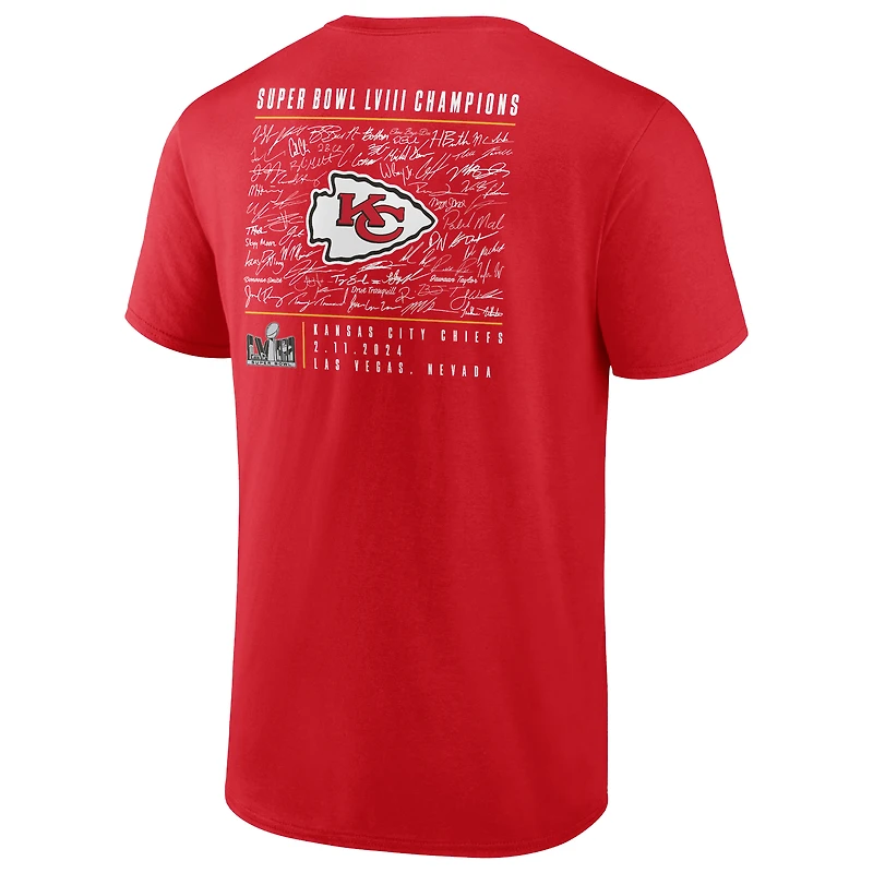 V104531 CHEF 0484 FBC 24NFLCHP SB24 T-shirt SS pour femmes Champions Roster TEELADC QF6E-0484-F7G-MH6