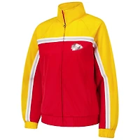 Women's G-III 4Her by Carl Banks Red Kansas City Chiefs Post Game Full-Zip Track Jacket