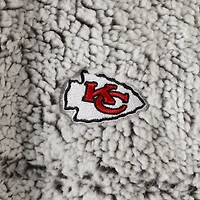 Veste à enfiler grise Kansas City Chiefs Sherpa pour femme