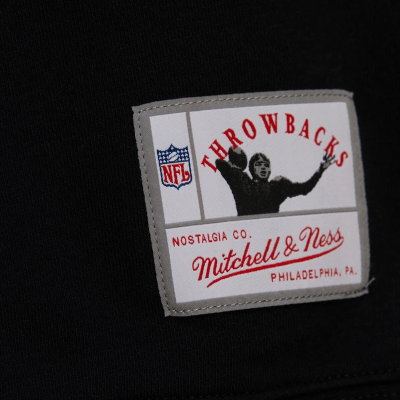 Women's Mitchell & Ness Black Kansas City Chiefs Quarter-Zip Jacket
