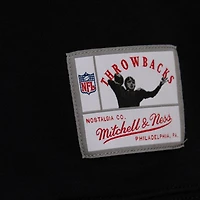 Women's Mitchell & Ness Black Kansas City Chiefs Quarter-Zip Jacket