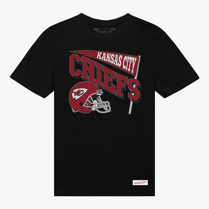 T-shirt noir Mitchell & Ness pour femme