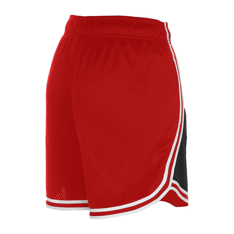Women's New Era Black/Red Kansas City Chiefs Sport Classics Mesh Shorts