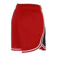 Women's New Era Black/Red Kansas City Chiefs Sport Classics Mesh Shorts