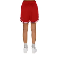 Women's New Era Black/Red Kansas City Chiefs Sport Classics Mesh Shorts