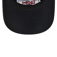 Women's New Era  Black Kansas City Chiefs  Main Core Classic 2.0 9TWENTY Adjustable Hat