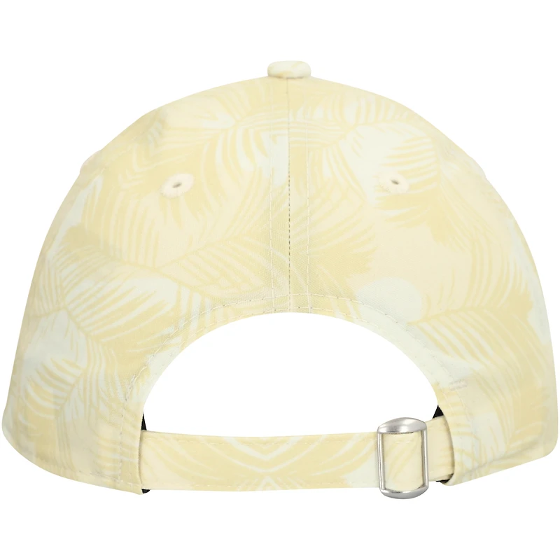 Casquette ajustable Frond 9TWENTY pour femme de couleur crème New Era Kansas City Chiefs