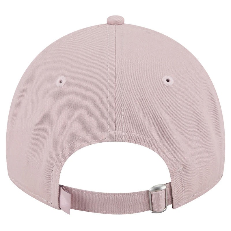Casquette ajustable Main 9TWENTY rose clair pour femme New Era Kansas City Chiefs