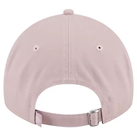 Casquette ajustable Main 9TWENTY rose clair pour femme New Era Kansas City Chiefs
