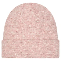 Women's New Era Pink Kansas City Chiefs Metallic Cuffed Knit Hat