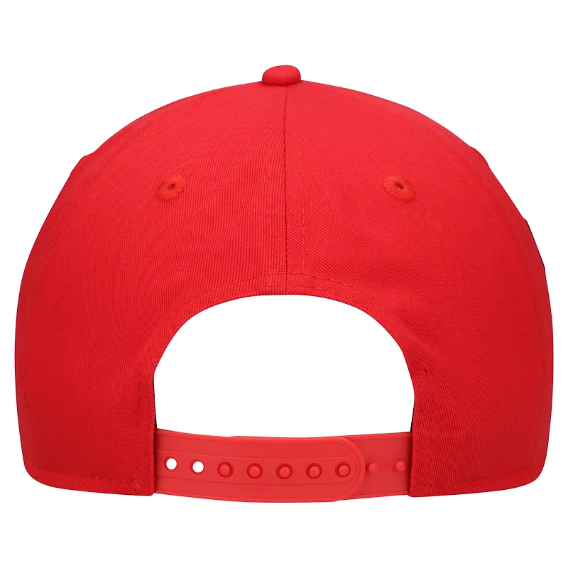 Women's New Era Red Kansas City Chiefs Stardom A-Frame 9FORTY Adjustable Hat