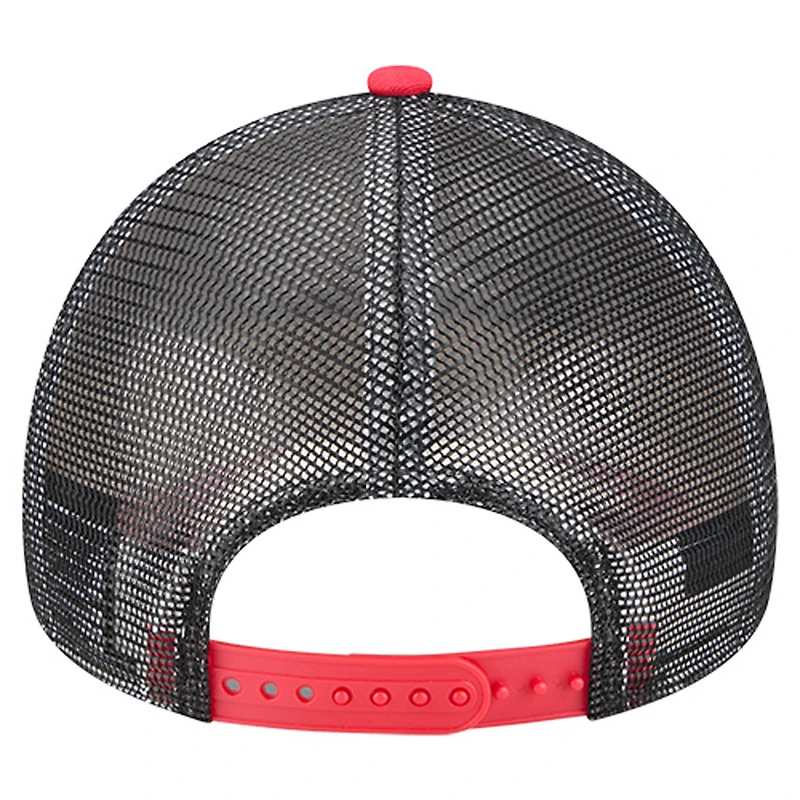 Women's New Era White/Red Kansas City Chiefs Friendship Bracelet 9FORTY Adjustable Hat