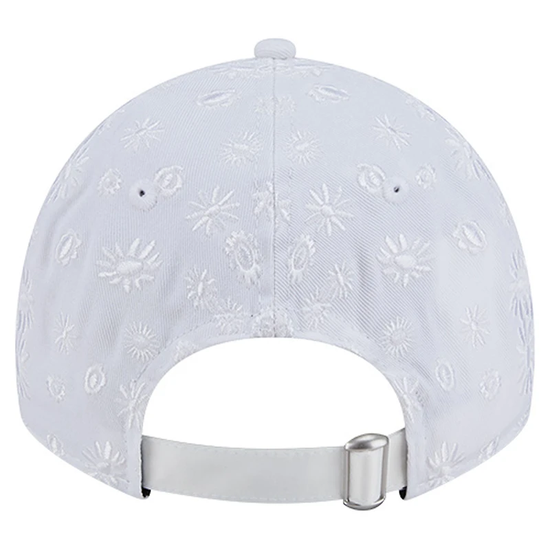 Women's New Era  White Kansas City Chiefs Floral 9TWENTY Adjustable Hat