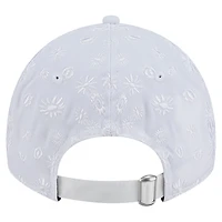 Women's New Era  White Kansas City Chiefs Floral 9TWENTY Adjustable Hat