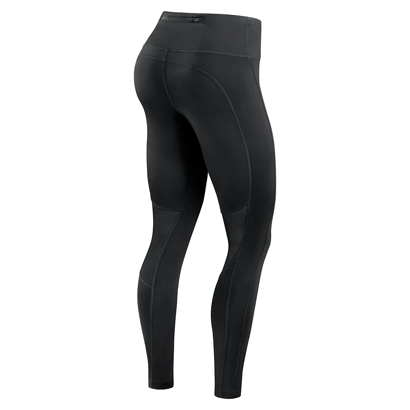 Women's Nike Black Kansas City Chiefs Edge Wordmark Dri-FIT Leggings