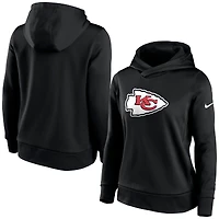 Women's Nike Black Kansas City Chiefs Lightweight Performance Hooded Top