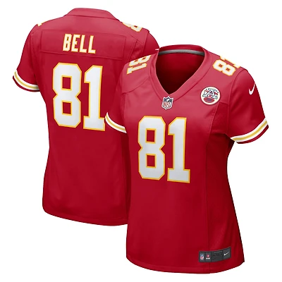 Maillot de joueur match Nike Blake Bell des Chiefs Kansas City pour femme, rouge