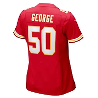 Women's Nike Brandon George  Red Kansas City Chiefs Team Game Jersey