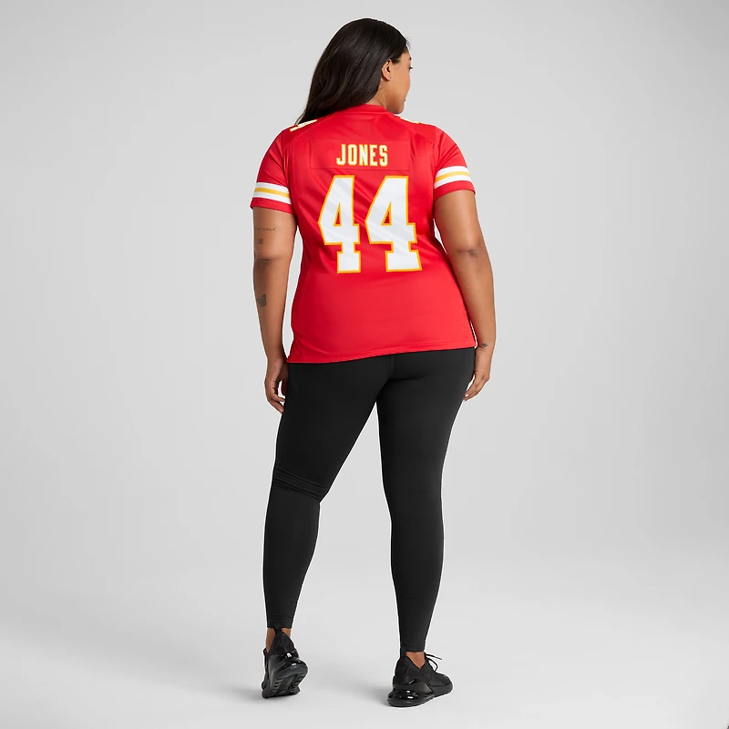 Women's Nike Cam Jones  Red Kansas City Chiefs Game Jersey