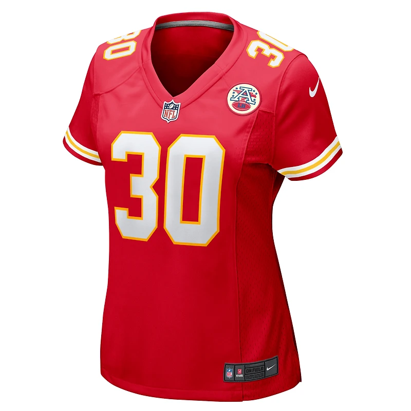 Women's Nike Chris Roland-Wallace  Red Kansas City Chiefs Game Jersey
