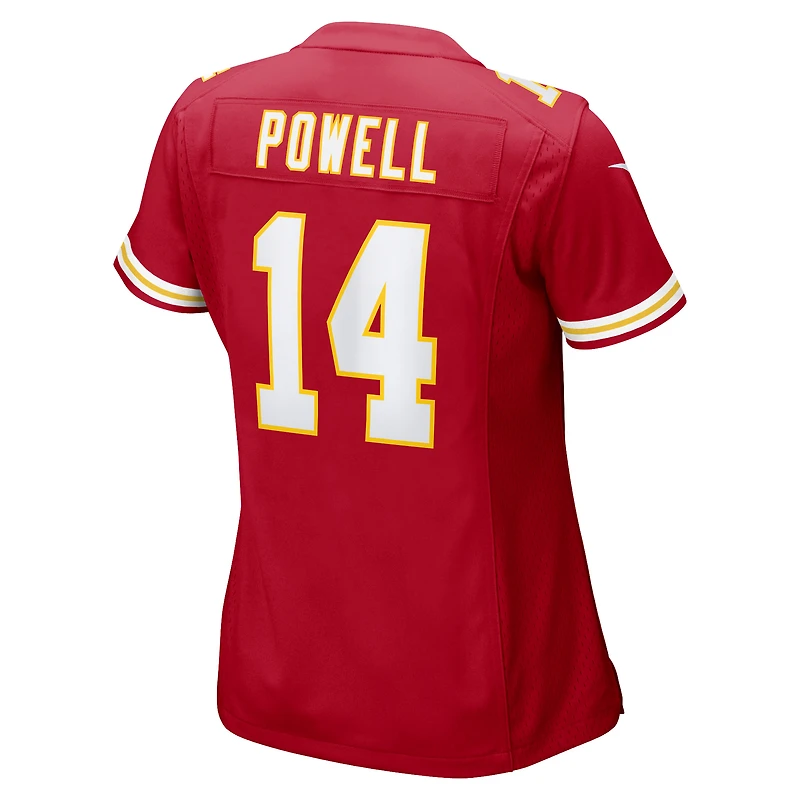 Women's Nike Cornell Powell Red Kansas City Chiefs Game Player Jersey