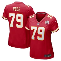 Maillot de match Nike Esa Pole rouge pour femme, Kansas City Chiefs