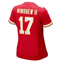 Women's Nike Gardner Minshew II  Red Kansas City Chiefs Team Game Jersey