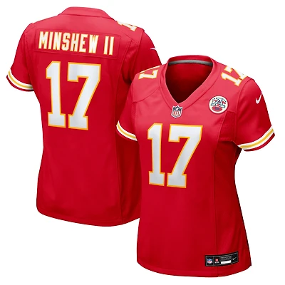 Women's Nike Gardner Minshew II  Red Kansas City Chiefs Team Game Jersey
