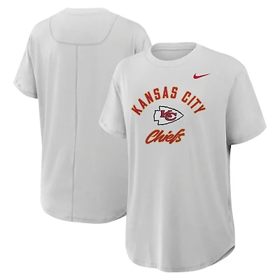 Women's Nike Gray Kansas City Chiefs One Dri-FIT T-Shirt