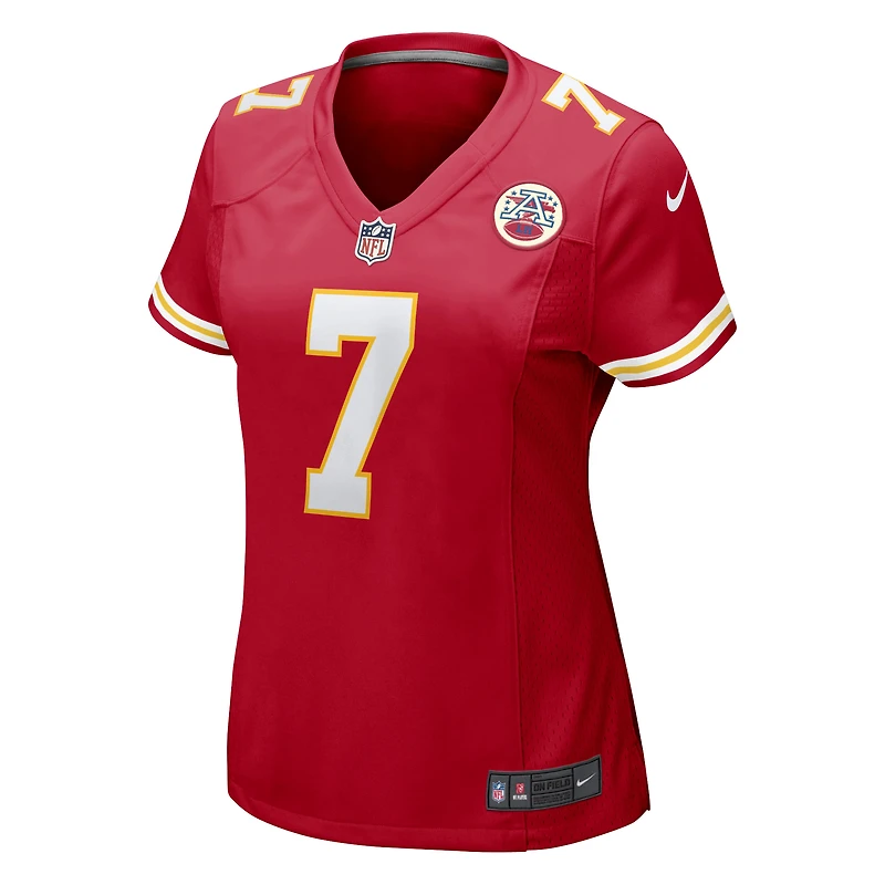 Women's Nike Harrison Butker Red Kansas City Chiefs Game Jersey