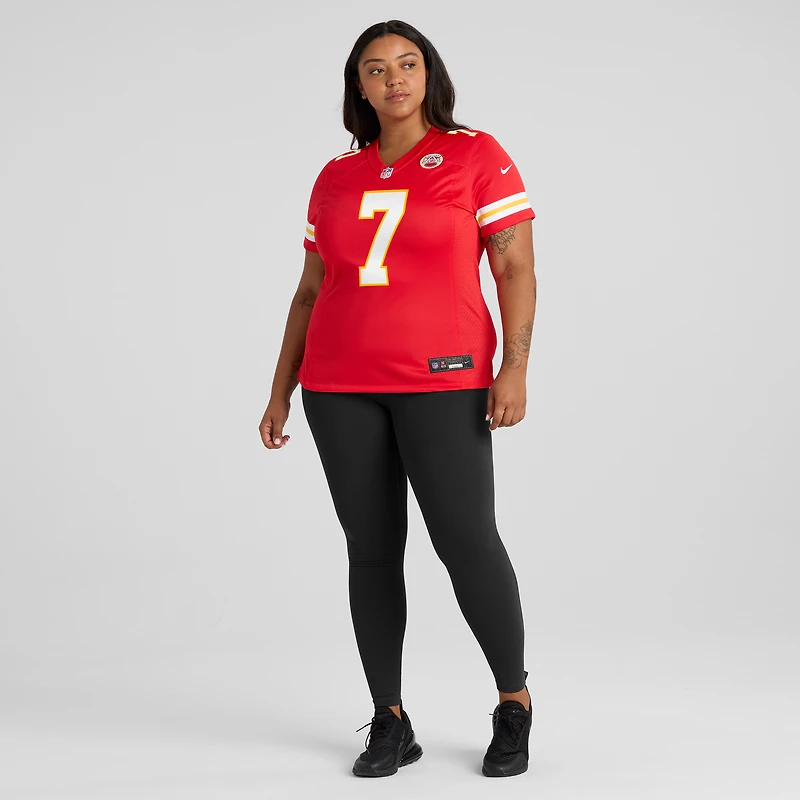 Women's Nike Harrison Butker Red Kansas City Chiefs Game Jersey