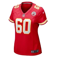 Women's Nike Hunter Nourzad  Red Kansas City Chiefs Game Jersey