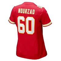 Women's Nike Hunter Nourzad  Red Kansas City Chiefs Game Jersey