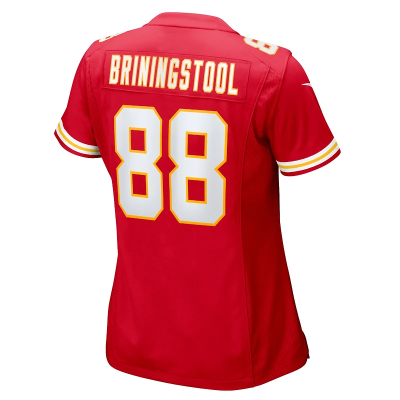 Women's Nike Jake Briningstool  Red Kansas City Chiefs Team Game Jersey