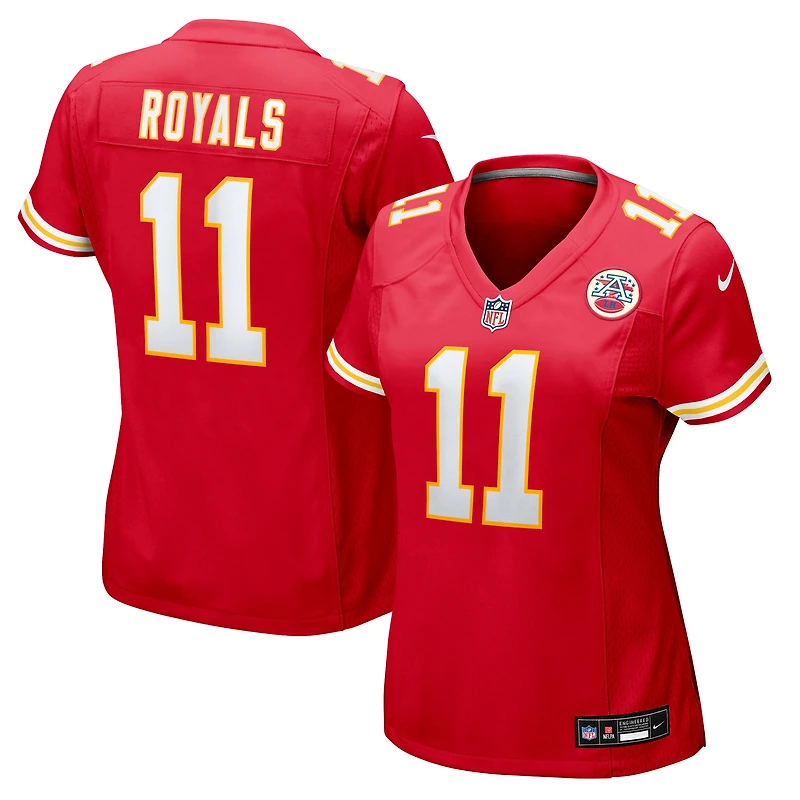 Women's Nike Jalen Royals  Red Kansas City Chiefs Team Game Jersey
