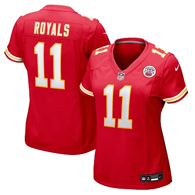Maillot de match Nike Jalen Royals rouge pour femme des Kansas City Chiefs