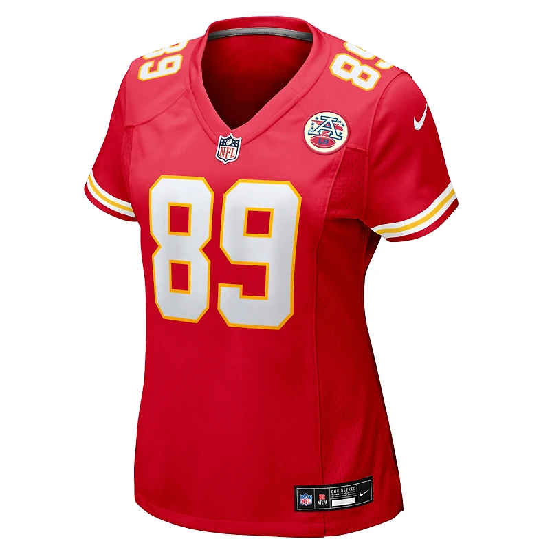 Women's Nike Jason Brownlee Red Kansas City Chiefs Team Game Jersey