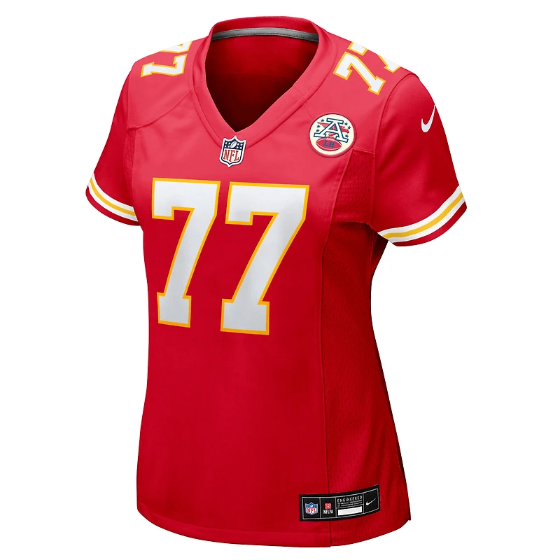 Women's Nike Jaylon Moore  Red Kansas City Chiefs Team Game Jersey