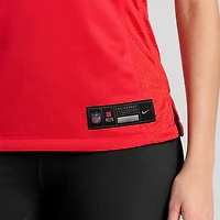 Maillot Nike Jaylon Moore rouge pour femme des Kansas City Chiefs